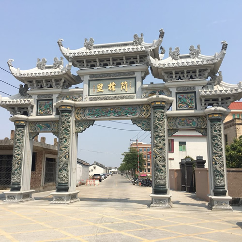 石雕牌樓牌坊